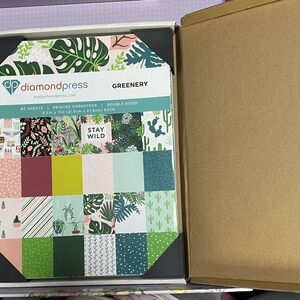 Diamond Supply Co. Greenery Printed Cardstock Pack